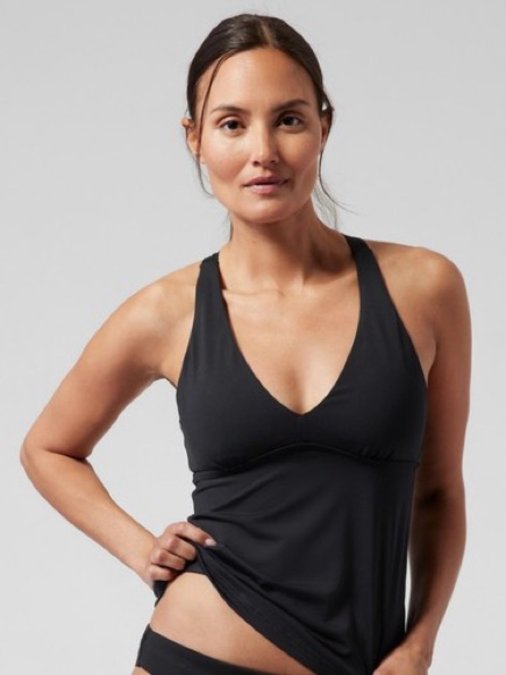 Athleta Plunge Tankini Top